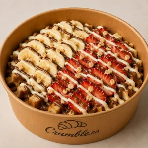 Crumble Waffle Bowl